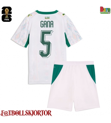 Senegal Idrissa Gueye #5 Hemmakläder Barn VM 2026 Kortärmad (+ Korta byxor)